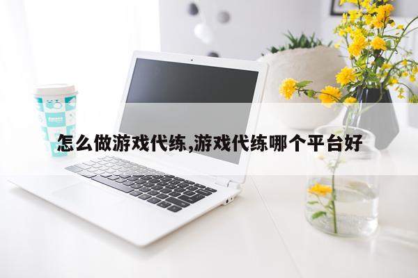 怎么做游戏代练,游戏代练哪个平台好